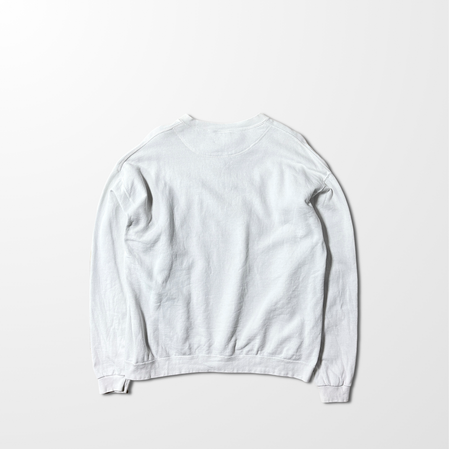 DELTA 90/10 Cotton White Sweatshirt – John Paul II Graphic – XL (Made in USA)