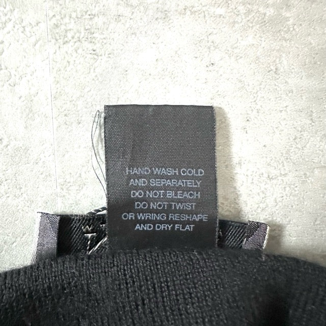 Merino Wool Zip Knit Polo Black – Made in Italy L
