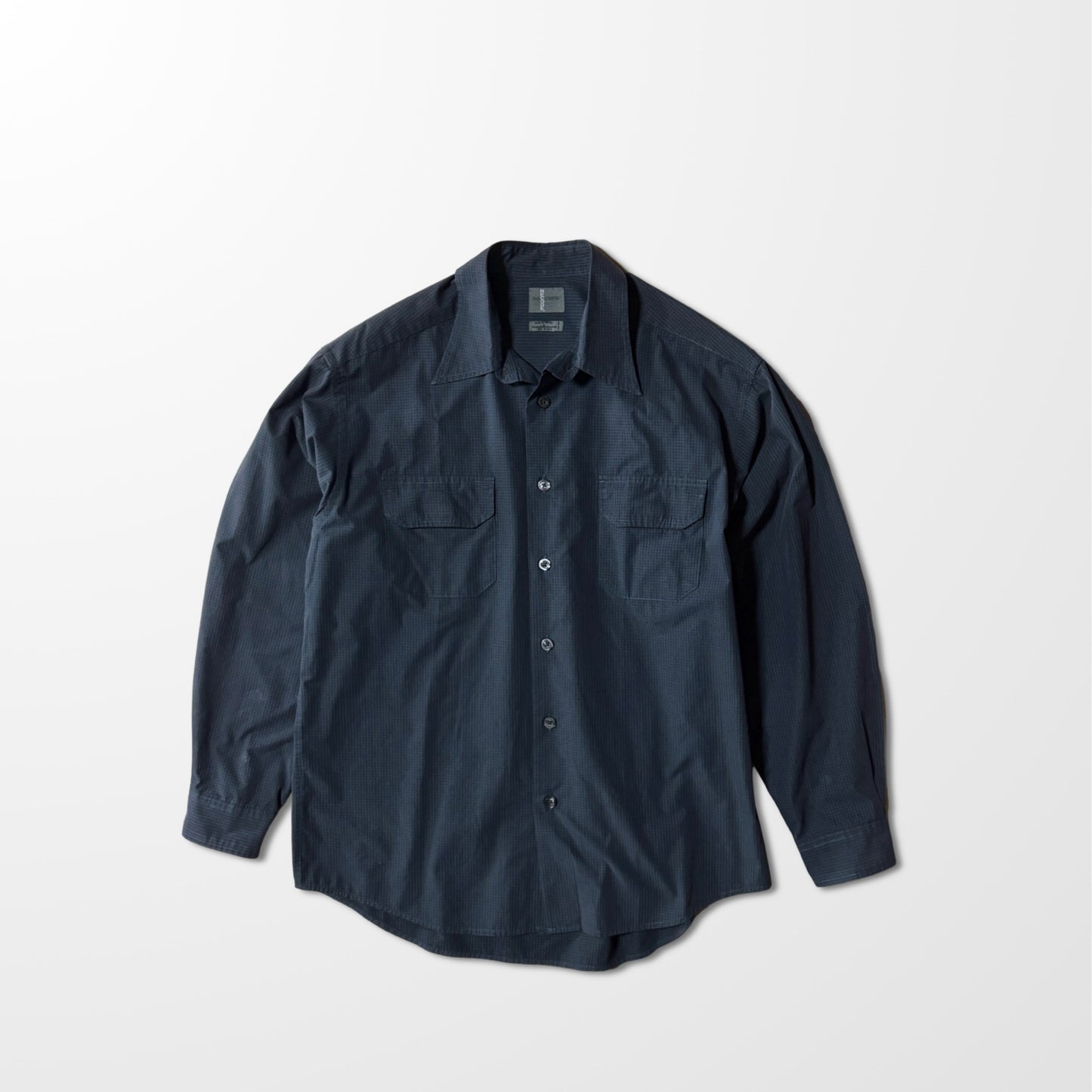 Dockers Recode Cotton Blend Grid Shirt – L