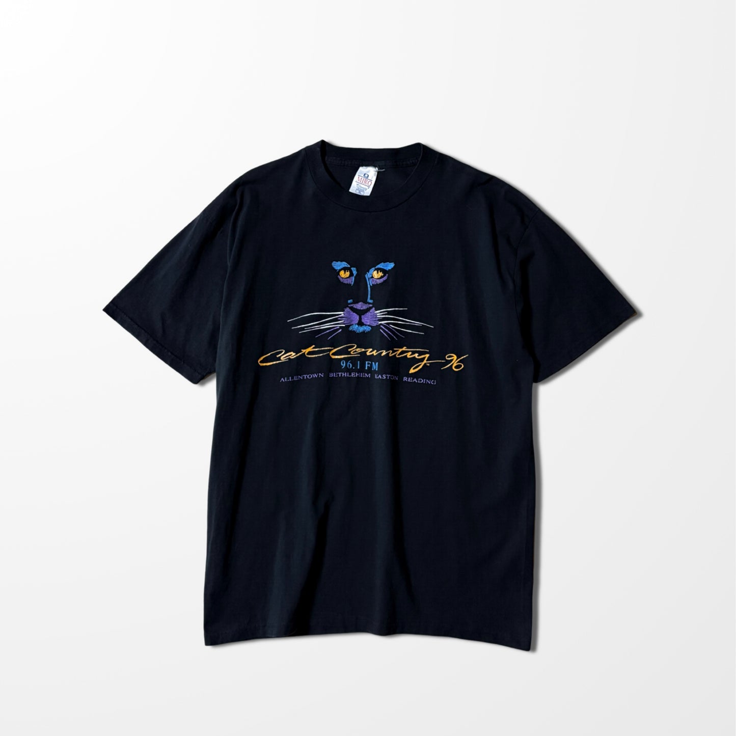 art printed T-shirt “Cat Country 96”