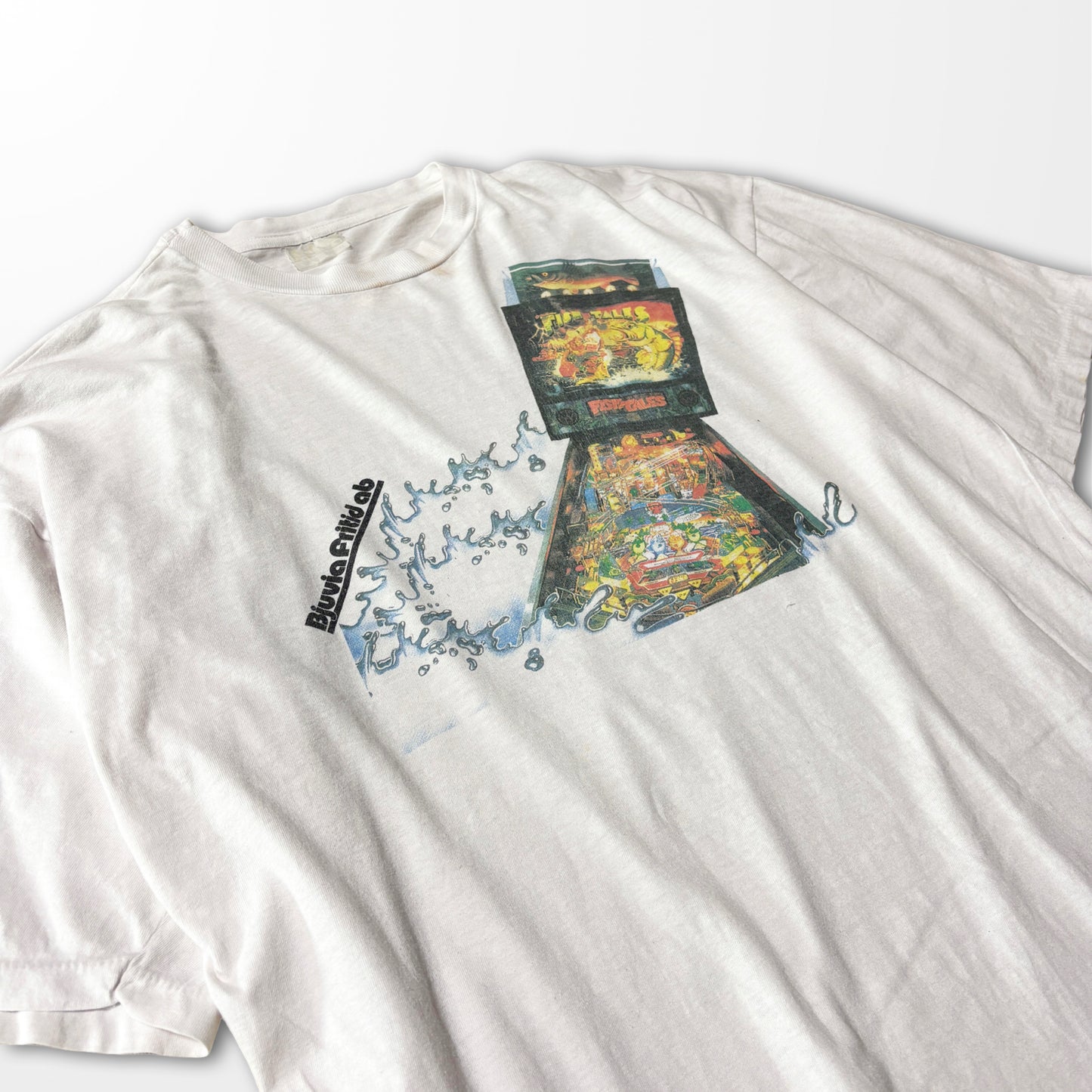 Splash Pinball Graphic Tee – Vintage Vibes