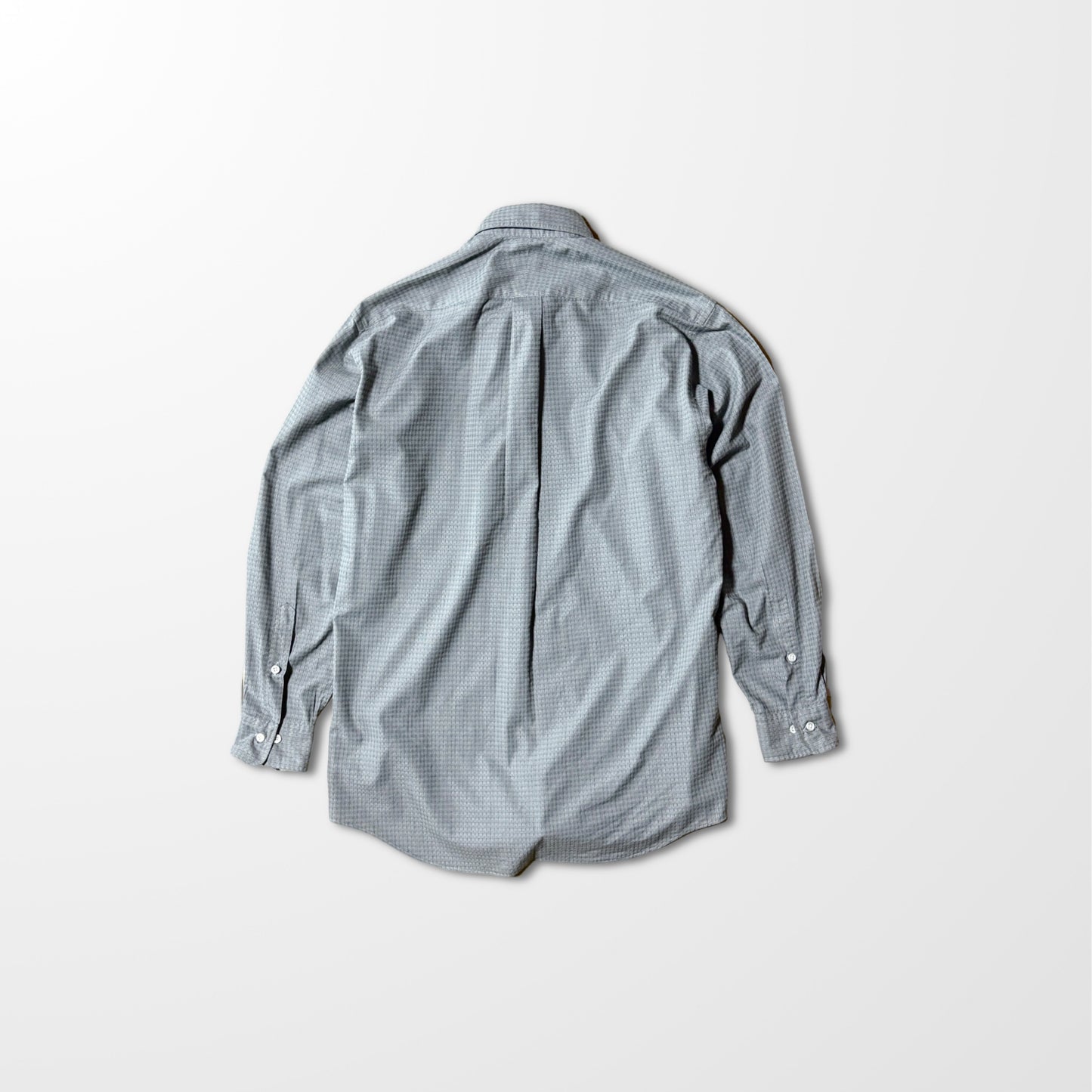 Givenchy Monsieur Textured Grey Pattern Shirt – 46