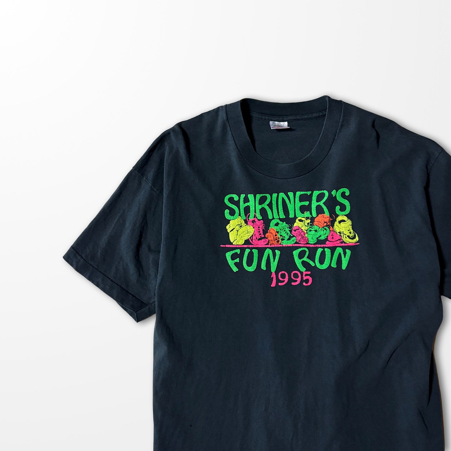 vintage printed T-shirt "FUN RUN 1995" Made in USA