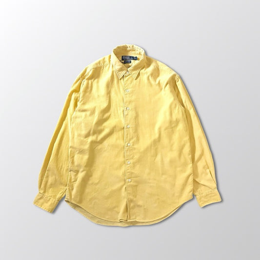 Ralph Lauren Cotton Button Down Shirt Yellow – XL