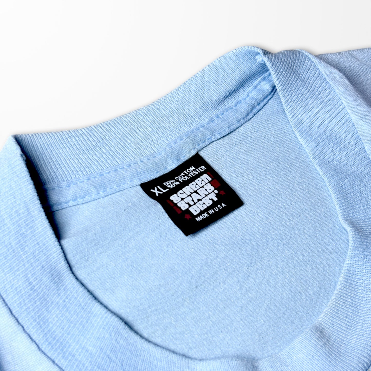 Crawfish Beer Club Tee / Light Blue Humorous Graphic T-shirt