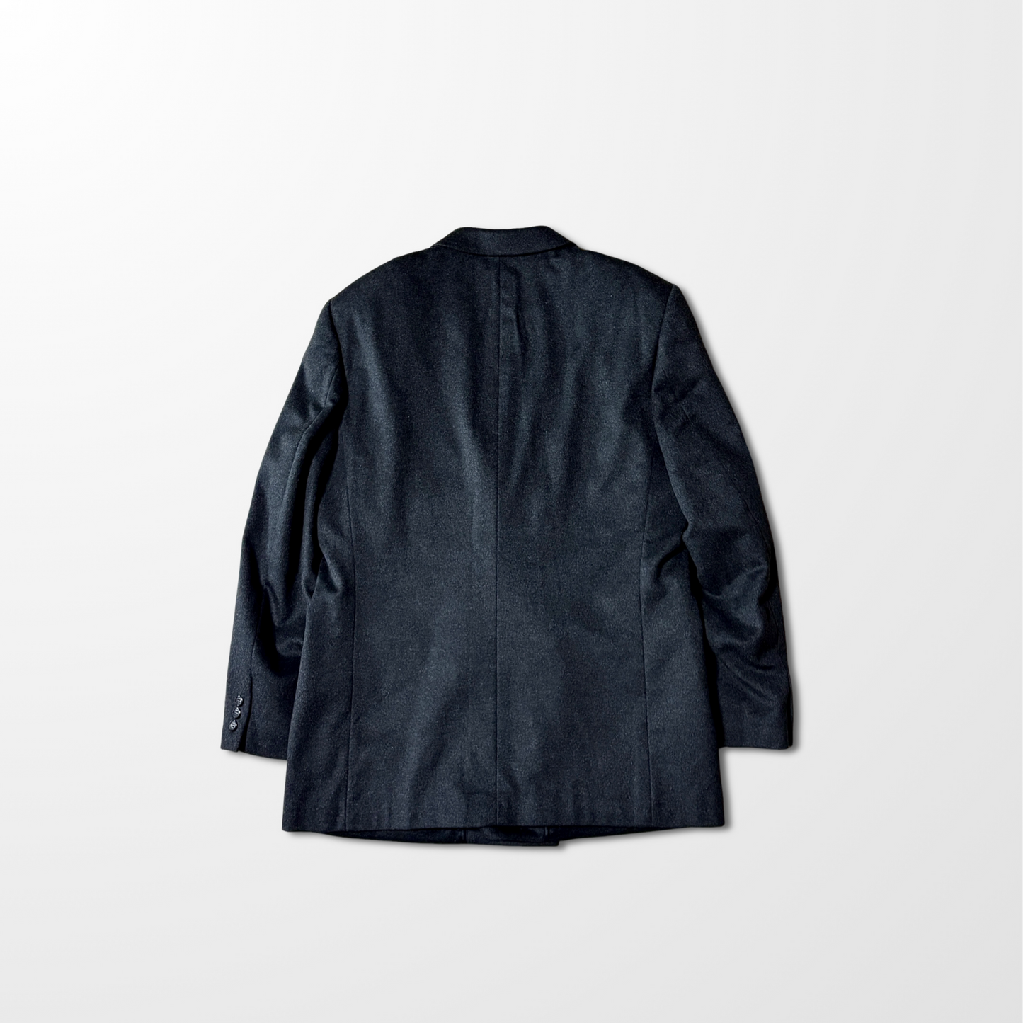 100% Cashmere Double-Breasted Jacket – LL / Gray
