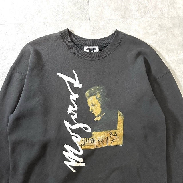 Lee Mozart Graphic Sweatshirt Black USA Made – XL