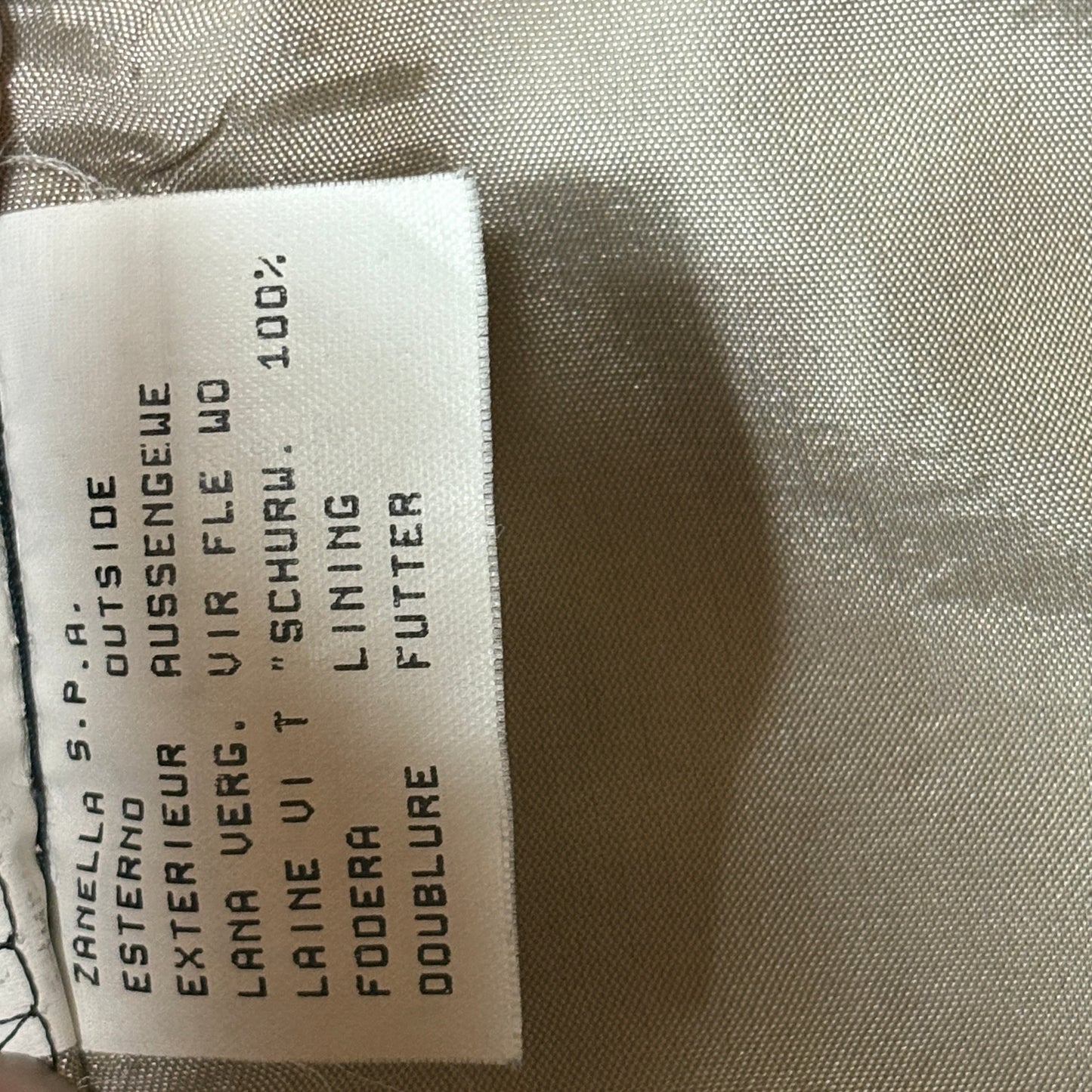 Zanella for Bernini Wool Pleated Dress Pants – Navy – Made in Italy