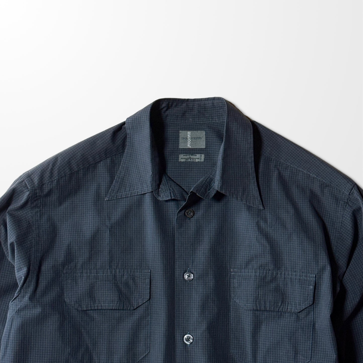 Dockers Recode Cotton Blend Grid Shirt – L