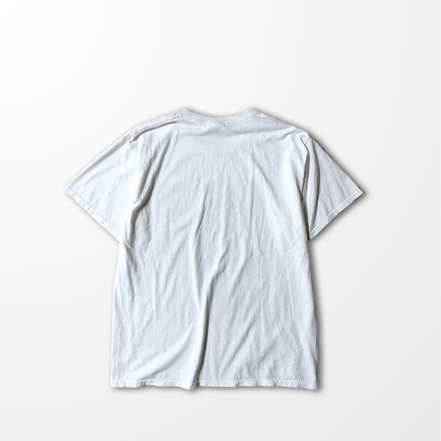 Jazz Art T-shirt "JAZZWEEK 91.9FM" / abstract print / white