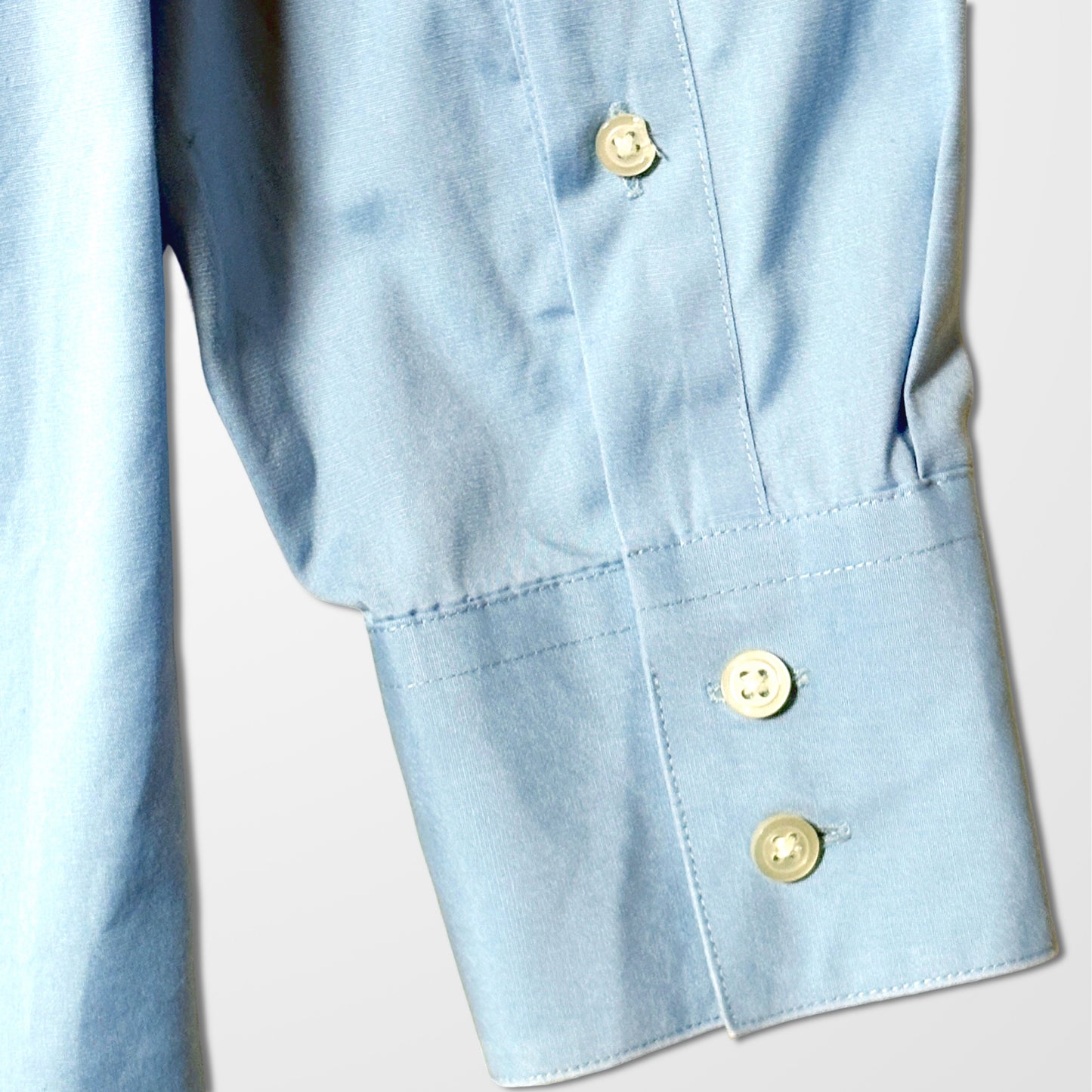 Cotton Blend Light Blue Shirt Calvin Klein  – L