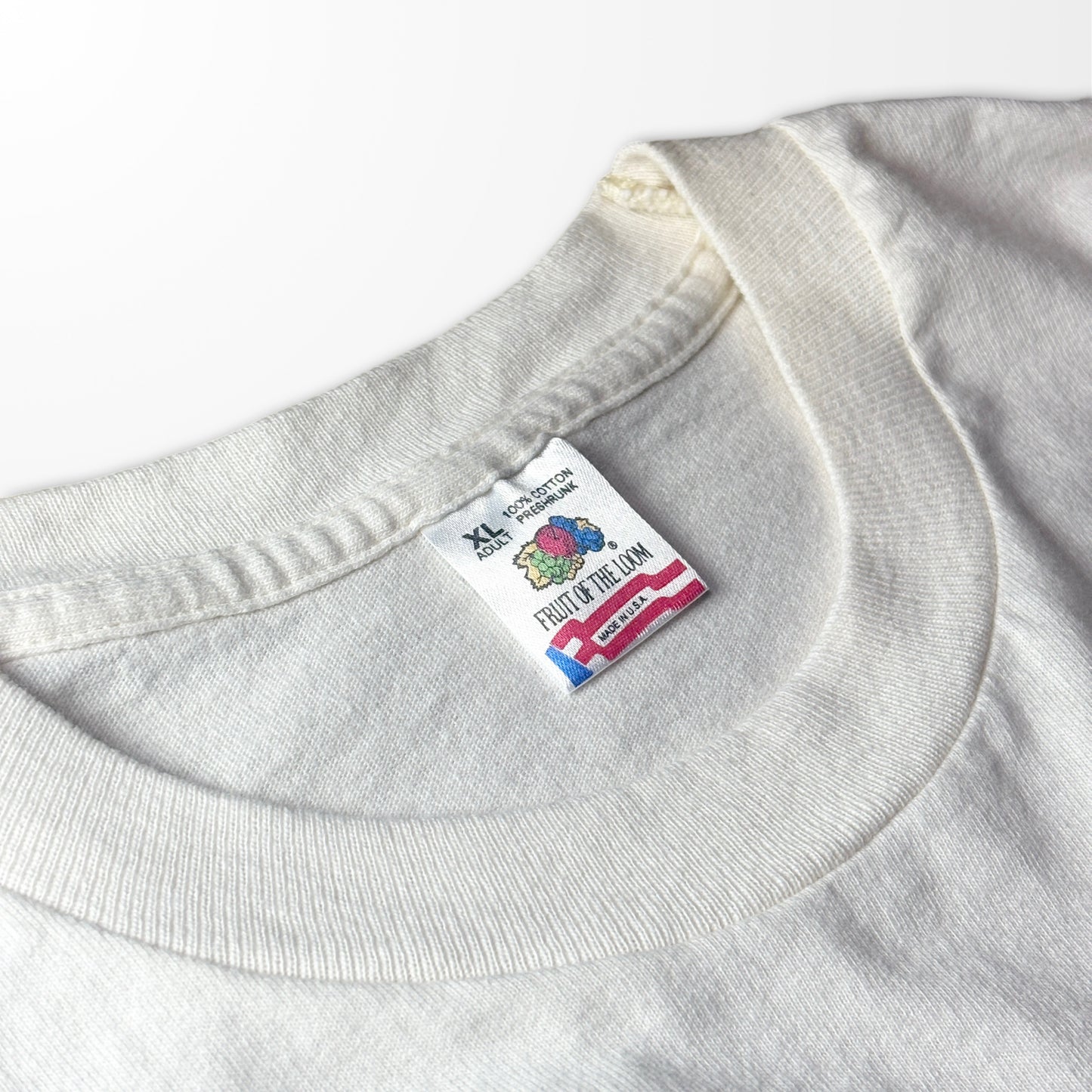 Fade Toucan Print Tee / Vintage Animal Art T-shirt