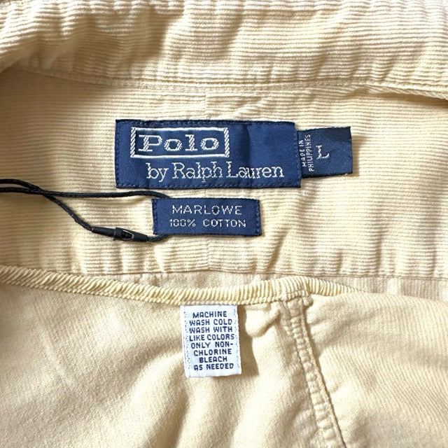 Ralph Lauren Cotton Button Down Shirt Yellow – XL