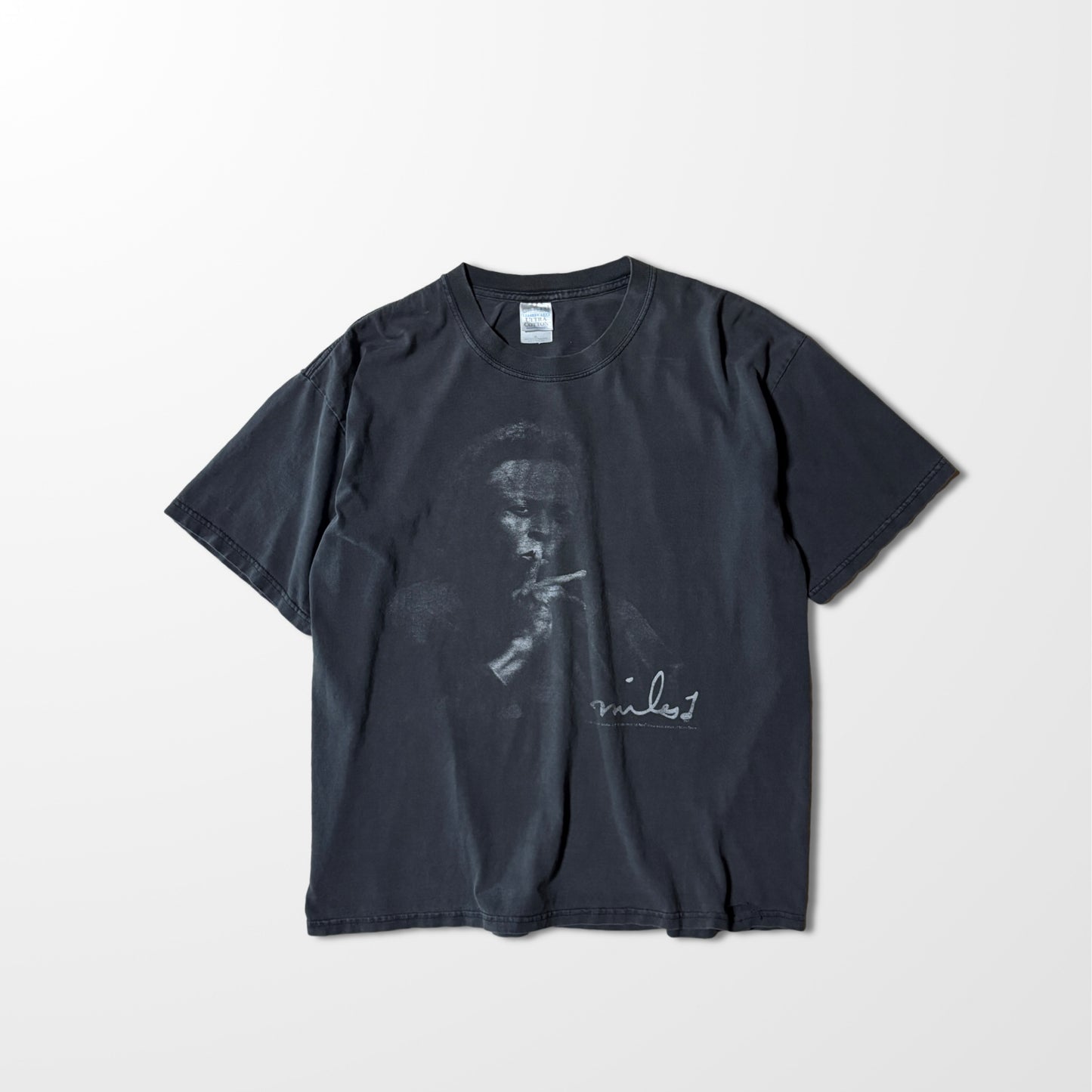 Miles Davis Shadow Portrait T-shirt - Jazz Legend Graphic Tee - Size XL