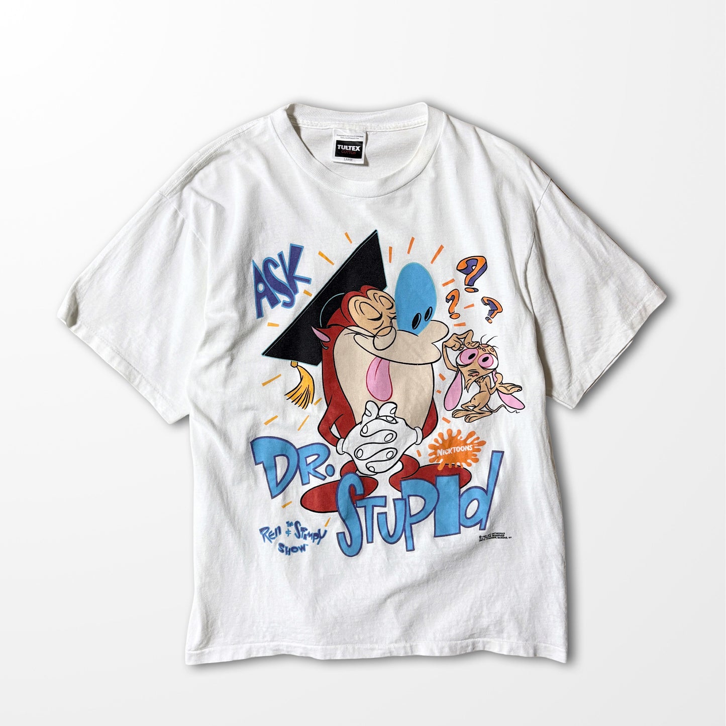Ren & Stimpy “Dr. Stupid” T-shirt / 90s animation print