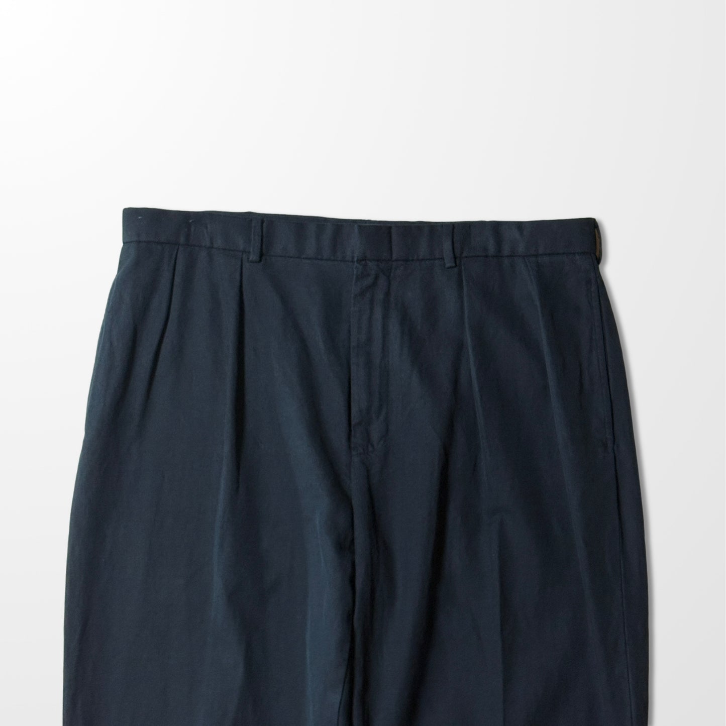 Silk Blend Elegance – Ralph Lauren Black Slacks W38 L32