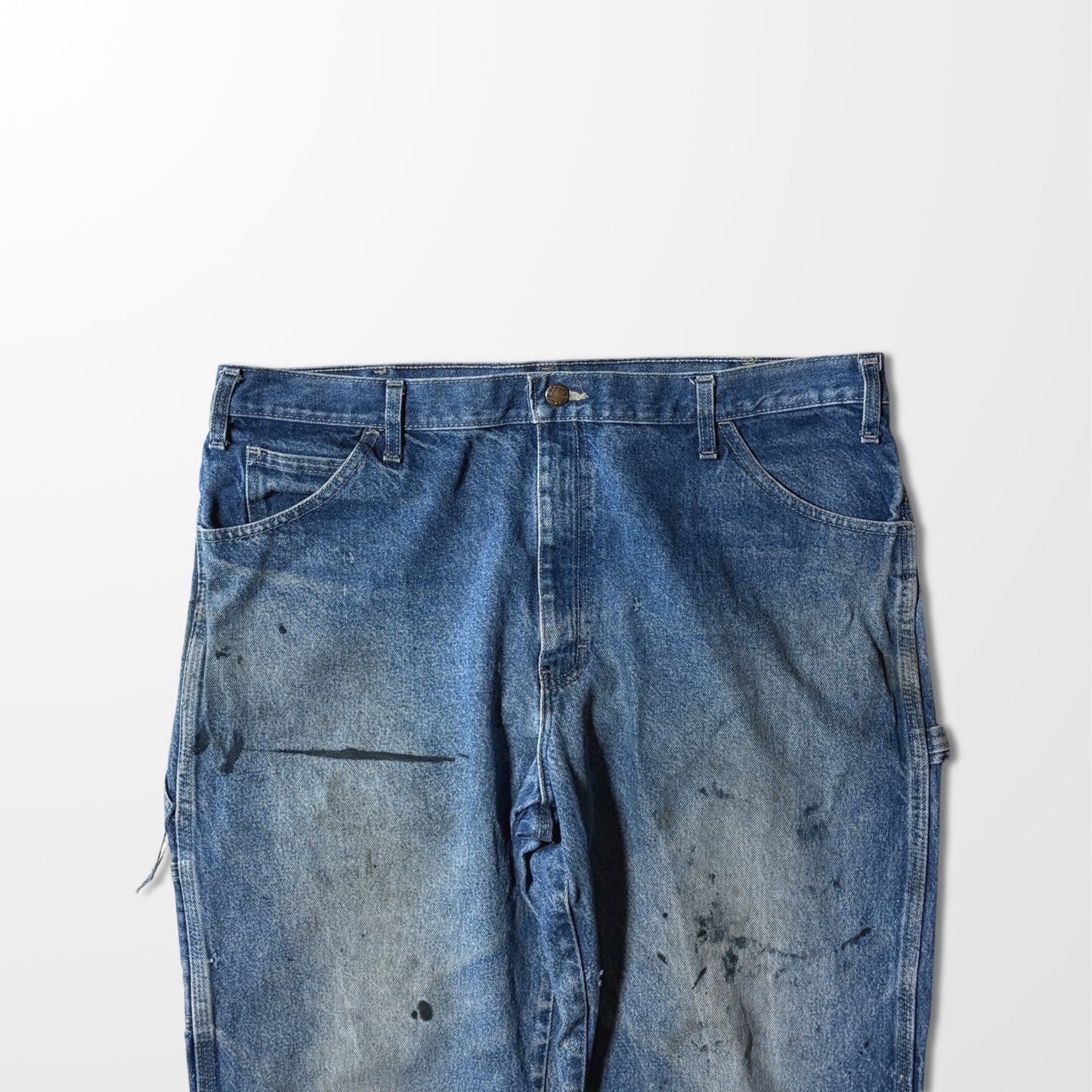Dickies Paint-Splattered Denim Painter Pants – W38/L32