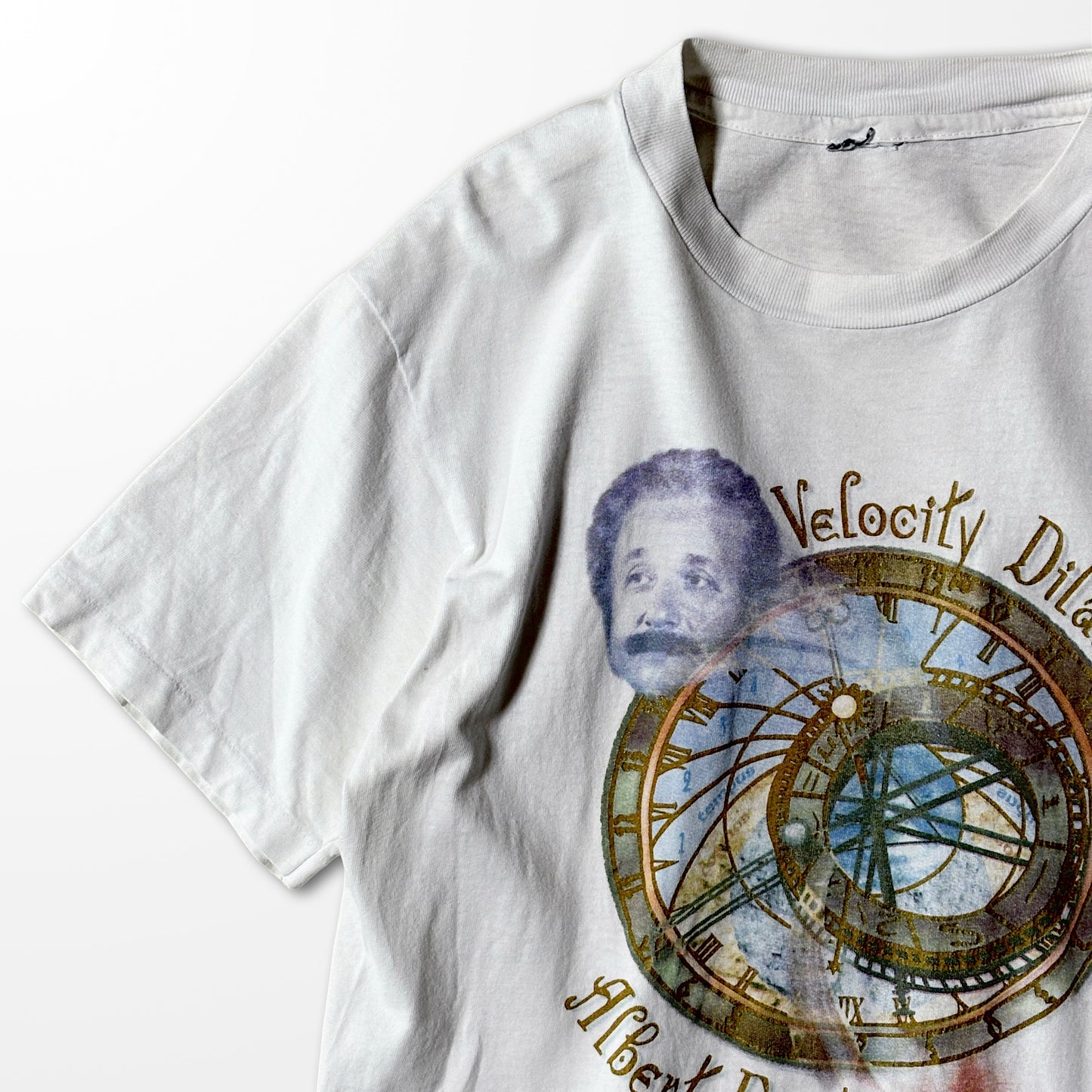 Einstein vintage T-shirt / science graphic / single stitch