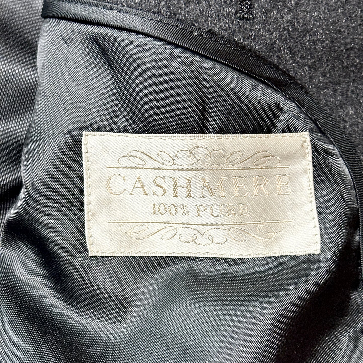 100% Cashmere Double-Breasted Jacket – LL / Gray