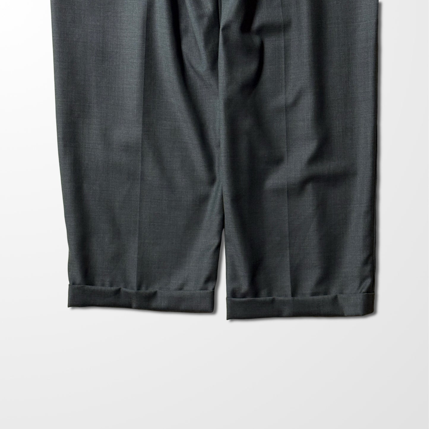 Zanella Wool Pleated Dress Pants – Charcoal – Size 34