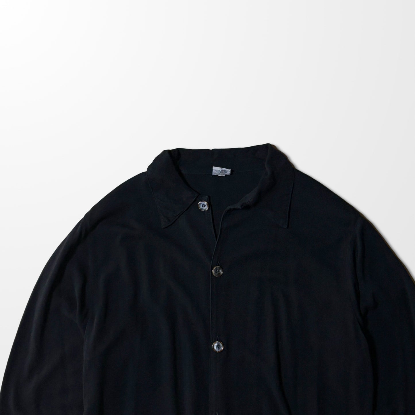 Rayon Shirt Jacket Black Rayon Shirt – L CP SHADES