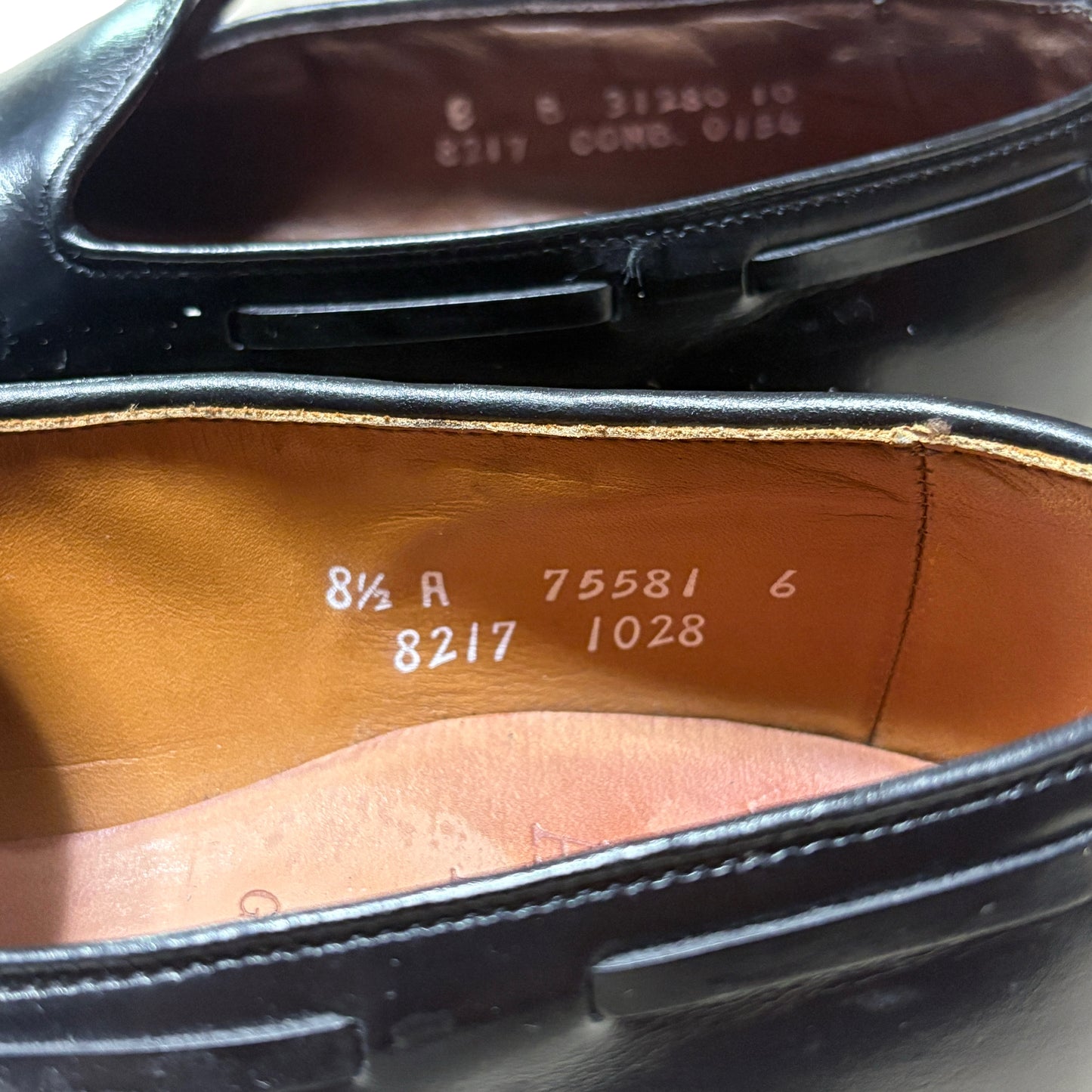 Allen Edmonds Black Leather Tassel Loafers – US 8B 1/2