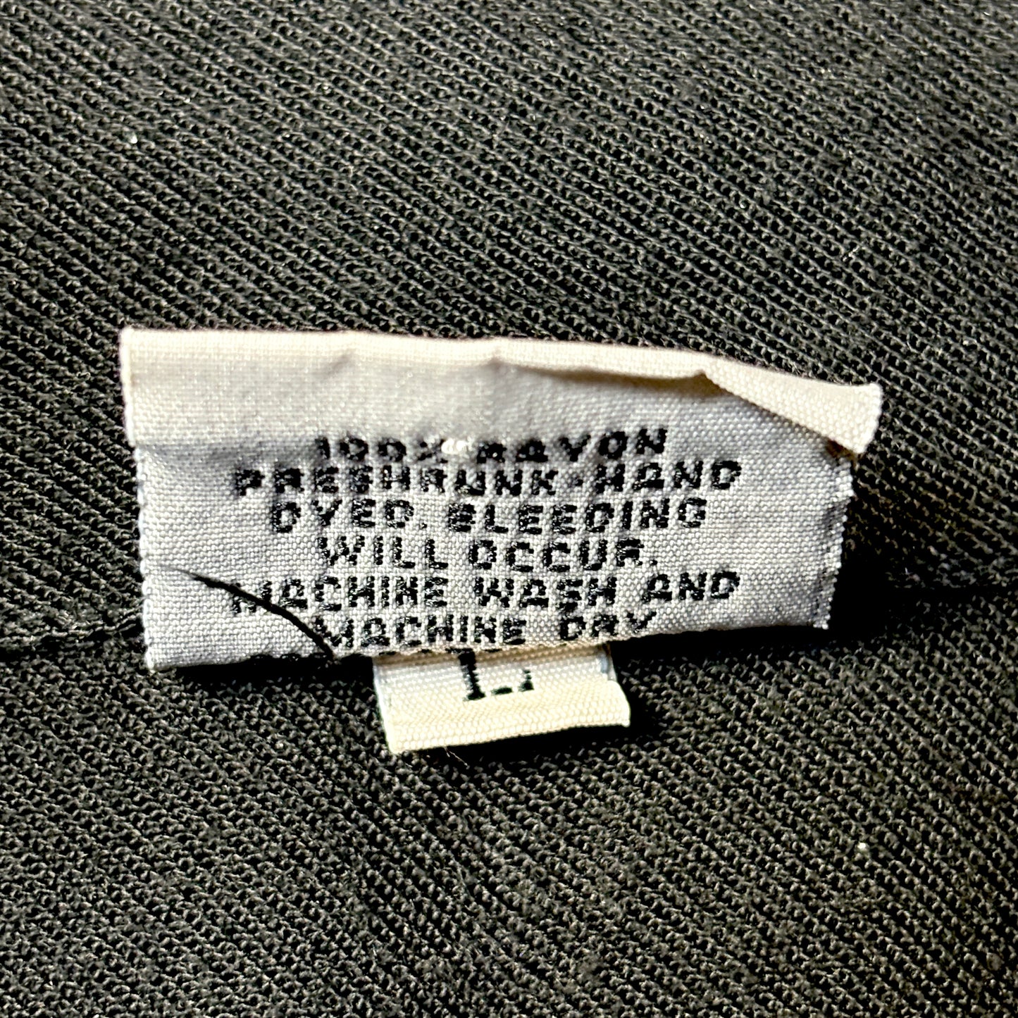 Rayon Shirt Jacket Black Rayon Shirt – L CP SHADES