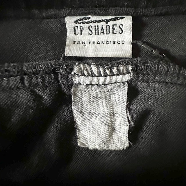 CP SHADES Black Cotton Velvet Shirt Jacket Relaxed Fit – M