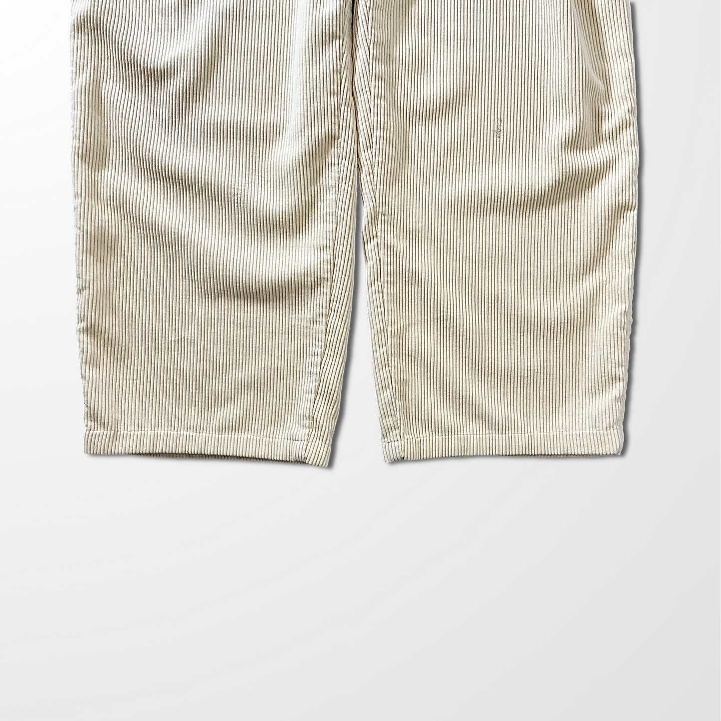 Ralph Lauren Corduroy Pleated Pants – Cream – W38　Made In USA