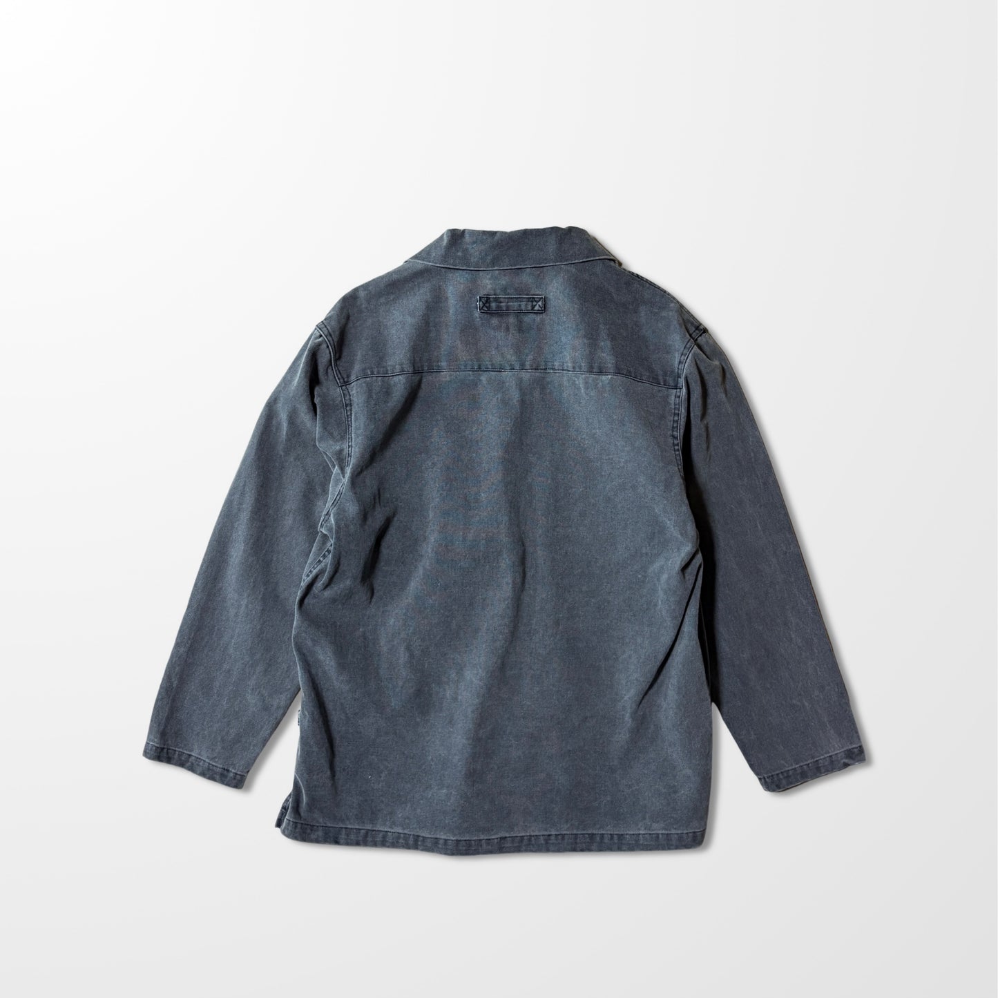 Mouqueton Cotton Denim Fisherman Smock – L