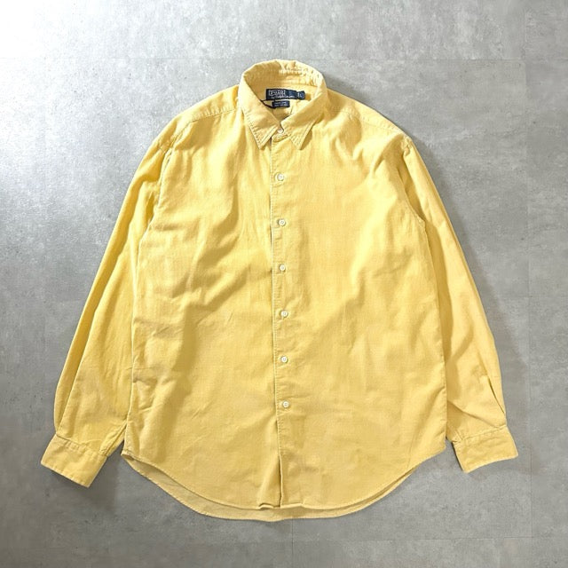 Ralph Lauren Cotton Button Down Shirt Yellow – XL