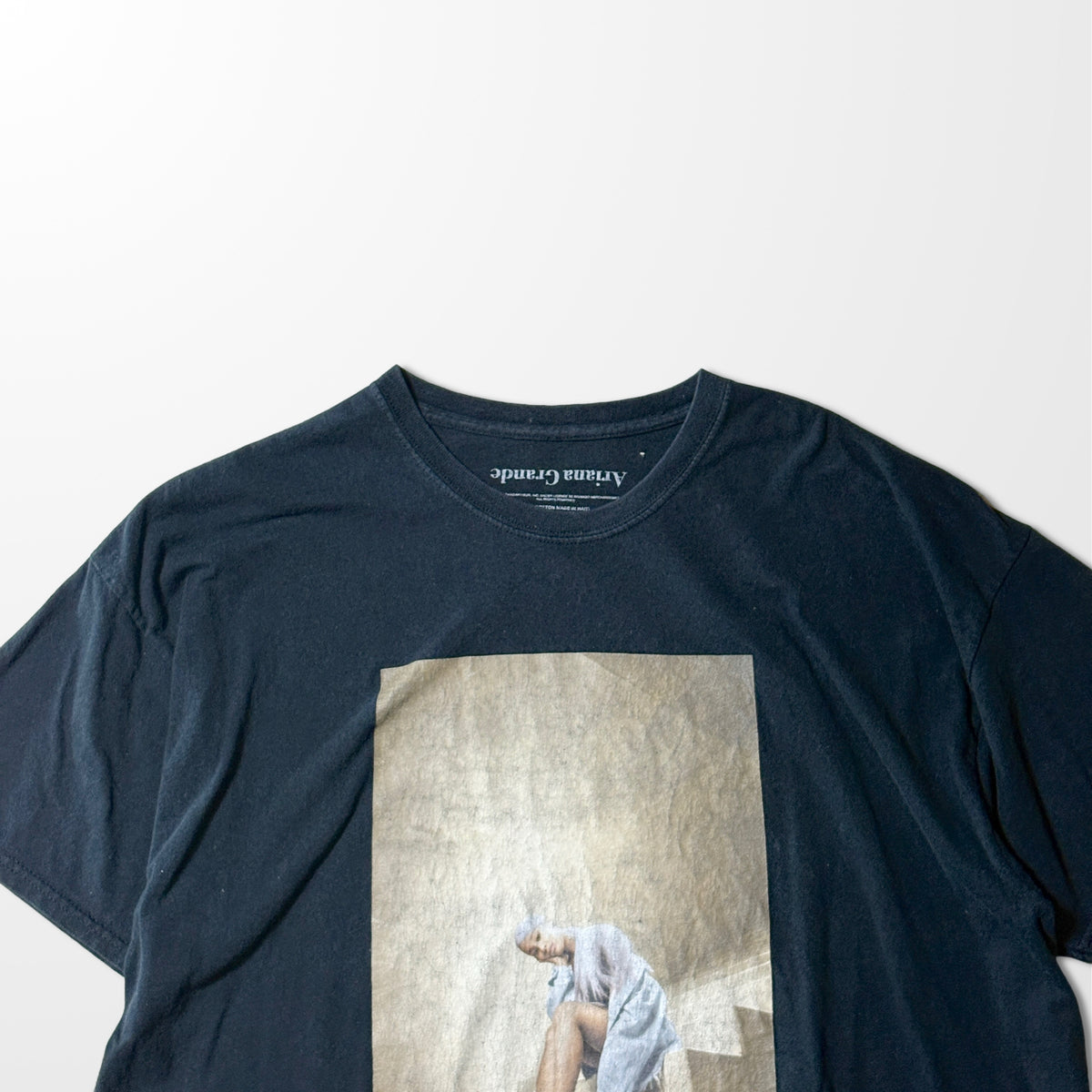 Ariana Grande Graphic T-Shirt – Black, XL, 100% Cotton