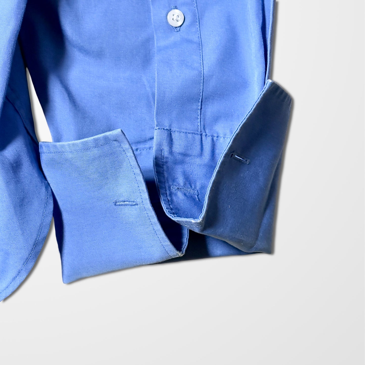 Yves Saint Laurent Blue Cotton Poly Shirt – 17