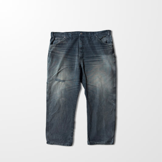 Dickies Black Faded Work Pants – Made in USA – Size W42