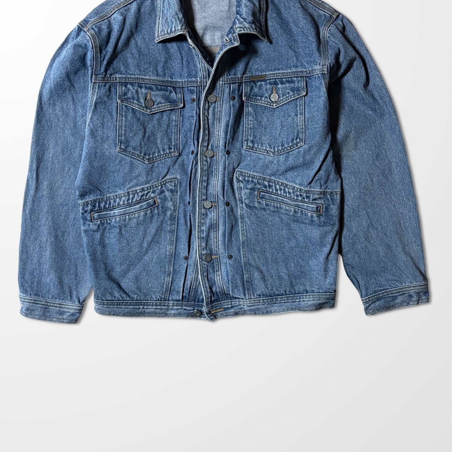 Calvin Klein Jeans Vintage Denim Field Jacket – L Size