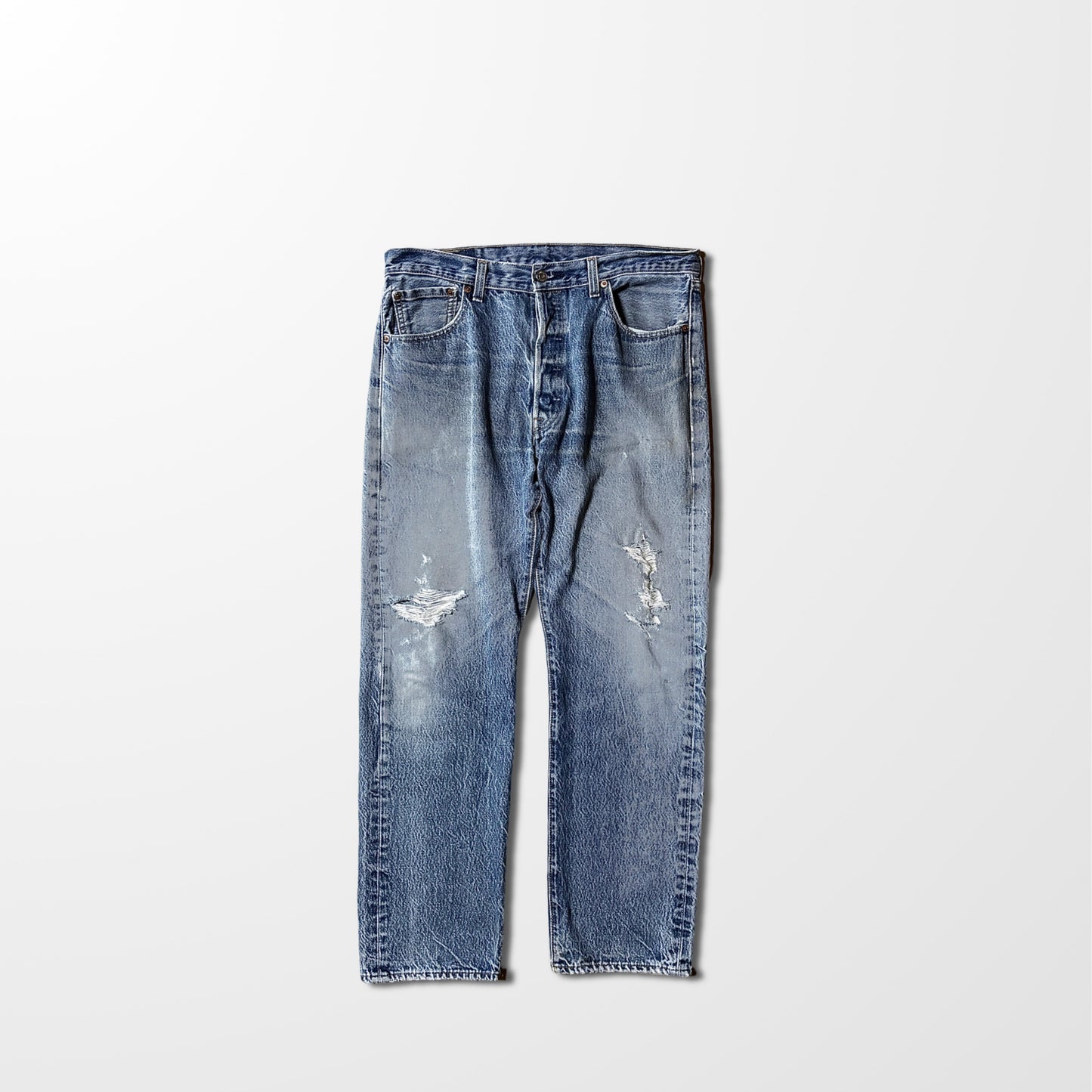 Levi’s 501 Vintage Distressed Denim Jeans – W34