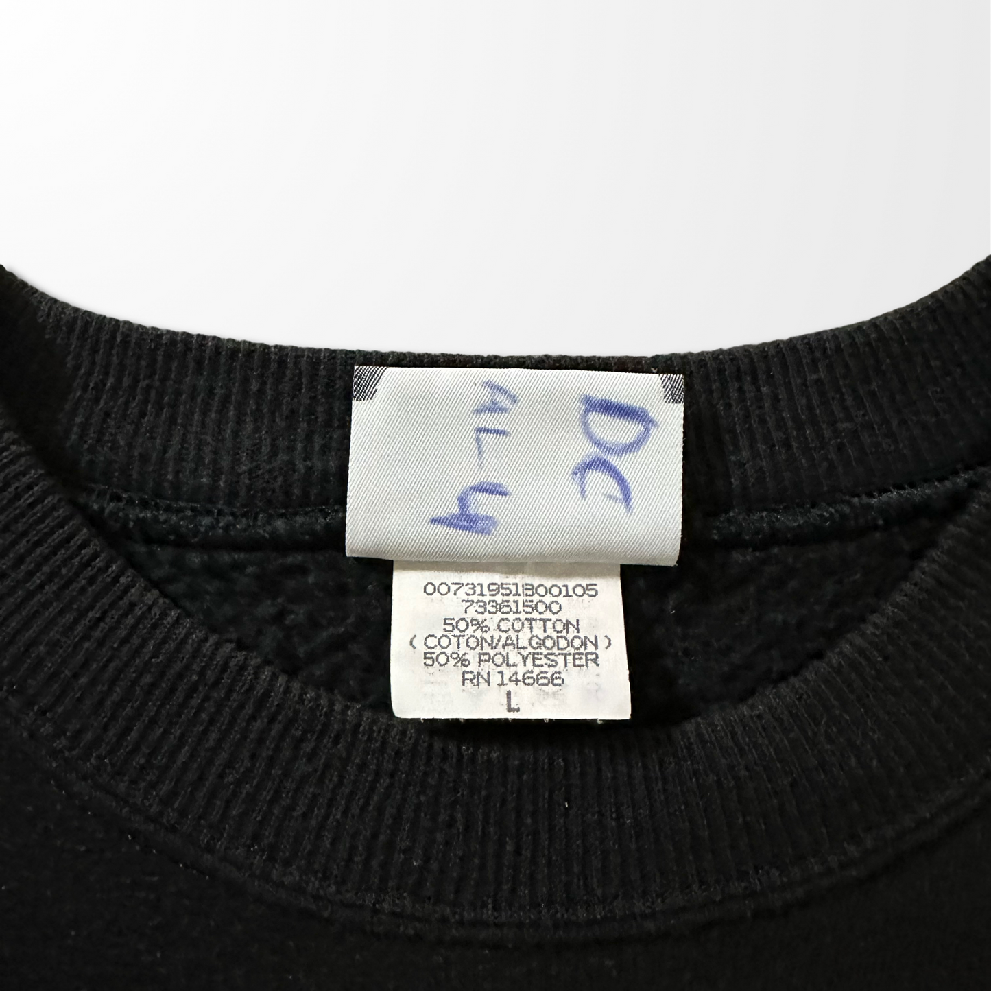 Lee Heavyweight Mozart Print Sweatshirt – L / Black (Made in USA)