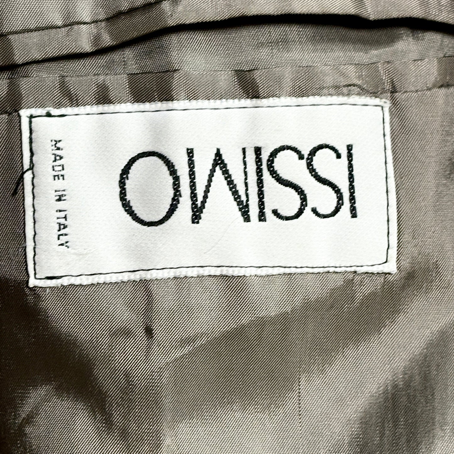 Made in Italy　-　Double-Breasted Jacket – Charcoal Gray 　‐　Wool