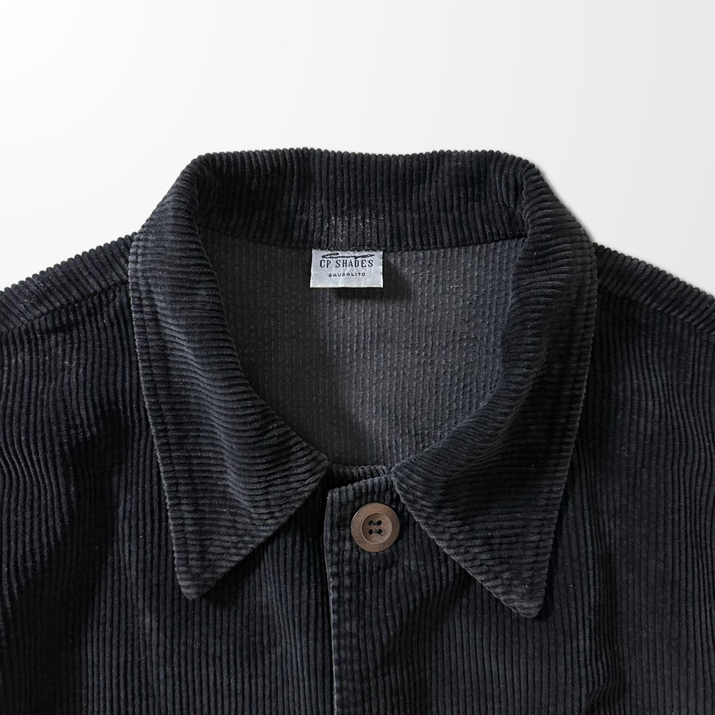 CP Shades Corduroy Jacket – Black – Made in USA – L