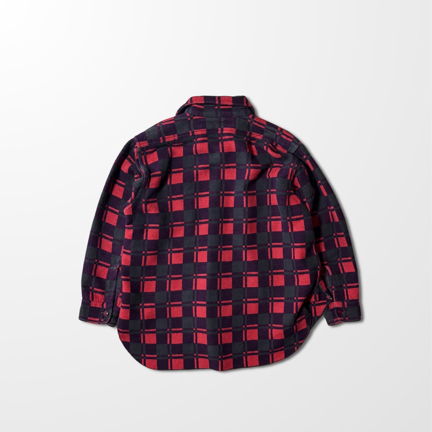 Cotton Flannel Red Black Check Shirt – XL