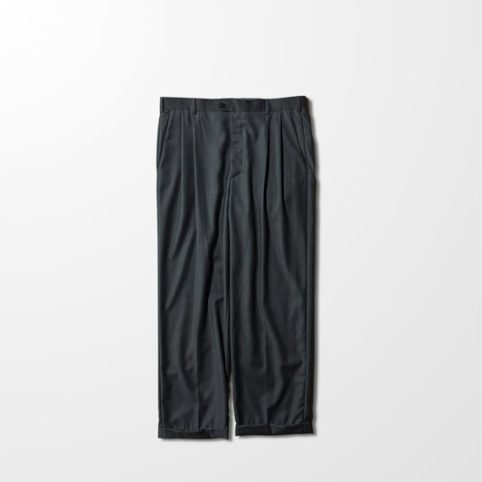 Zanella Wool Pleated Dress Pants – Charcoal – Size 34