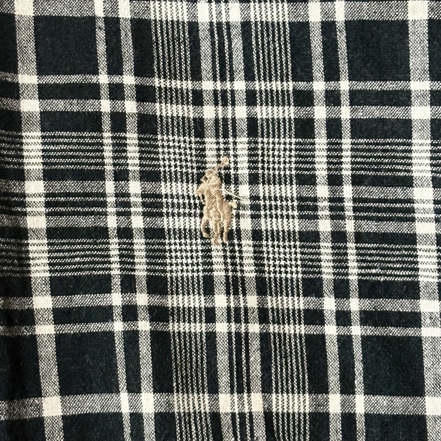 Ralph Lauren Cotton Linen Check Shirt – L