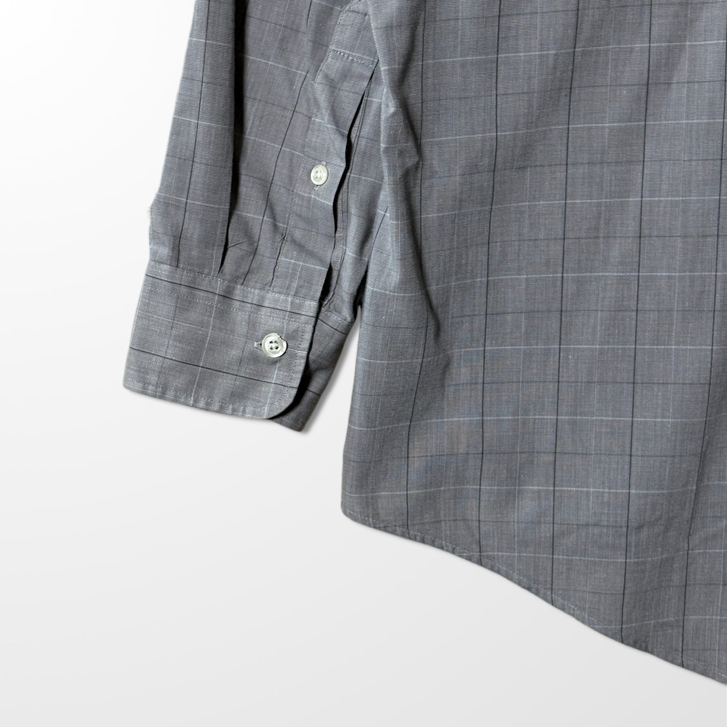 Grid Check Shirt - Christian Dior  Made in USA