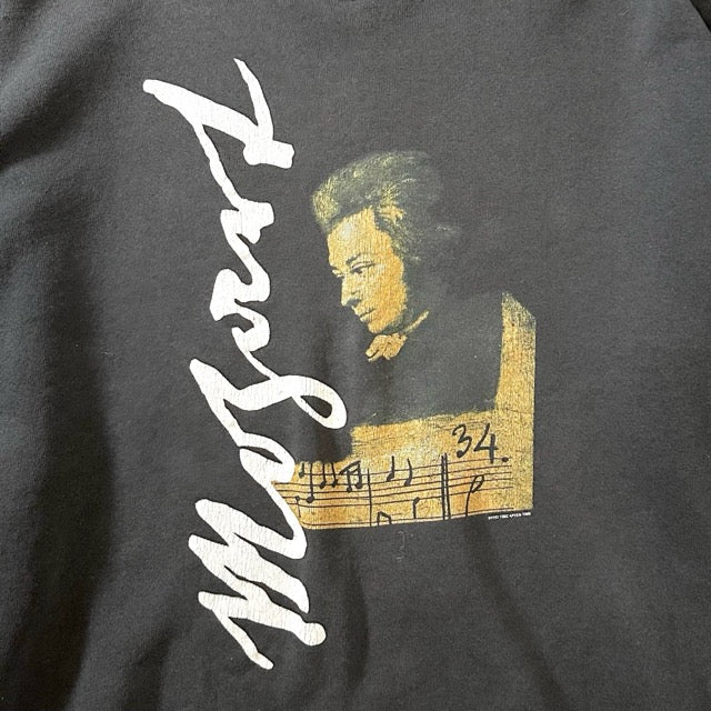 Lee Mozart Graphic Sweatshirt Black USA Made – XL