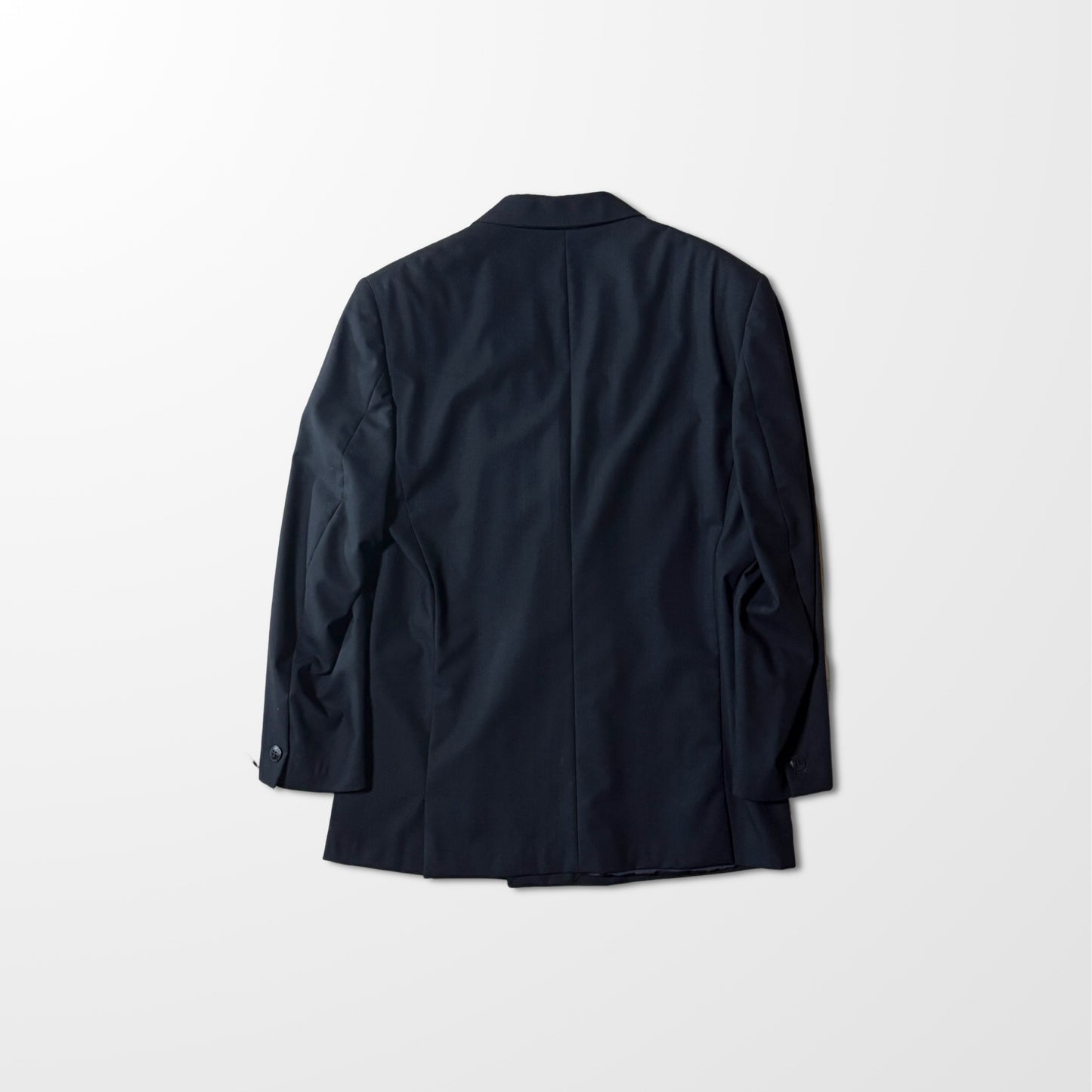 Versace Istante Wool Double-Breasted Black Jacket – Made in Spain