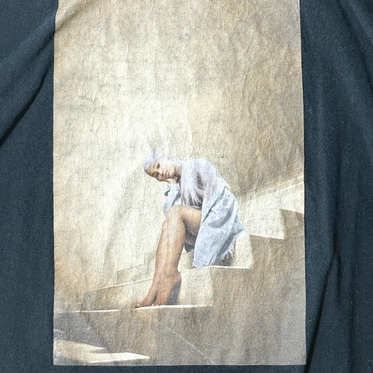 Ariana Grande Graphic T-Shirt – Black, XL, 100% Cotton