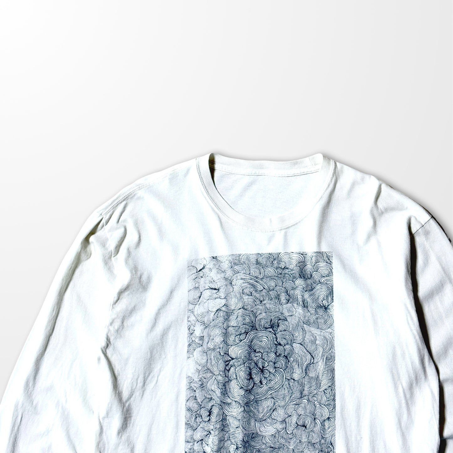 Mushroom Cloudline Art Long Sleeve by Esther Alon