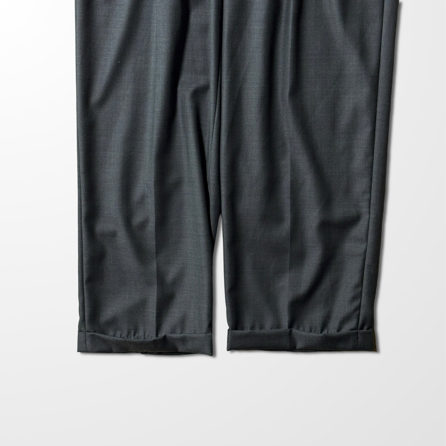 Zanella Wool Pleated Dress Pants – Charcoal – Size 34