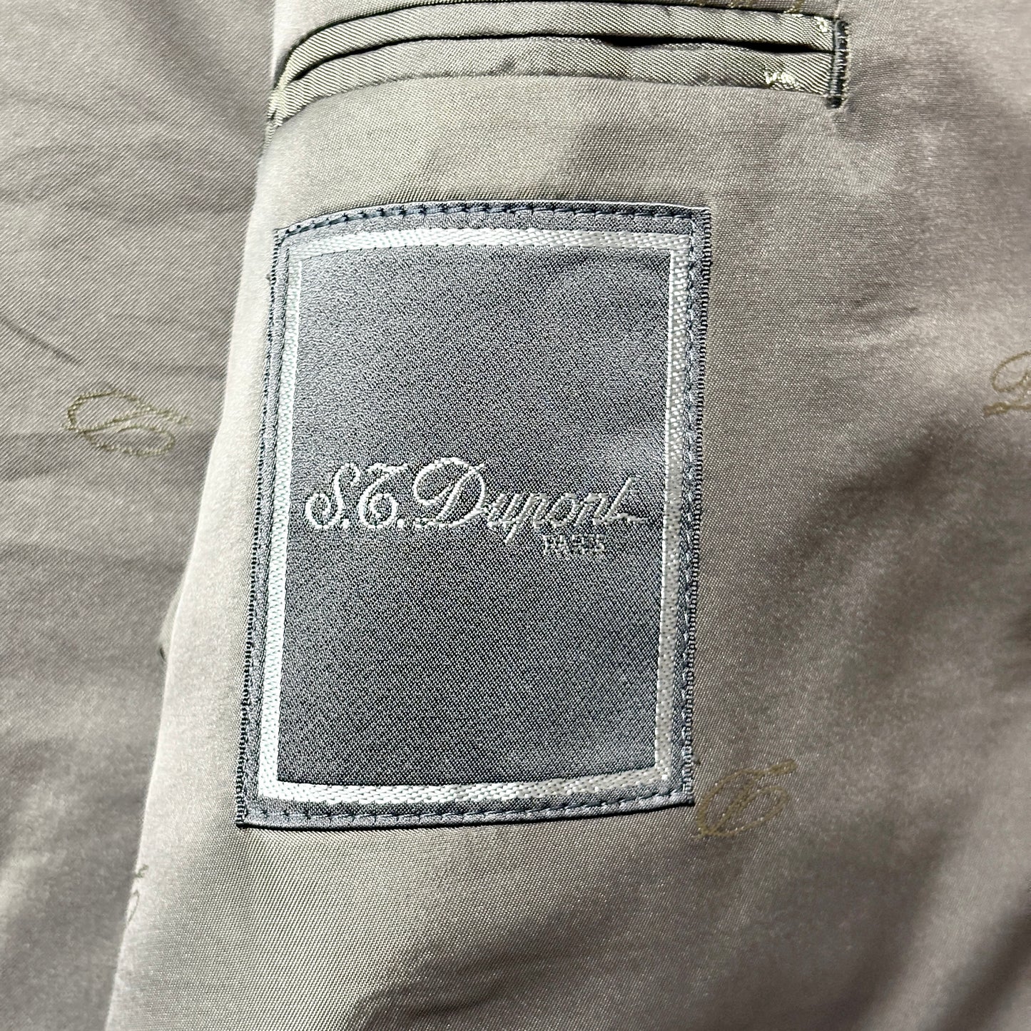 Double-Breasted Jacket – Beige Tweed – Made in Japan