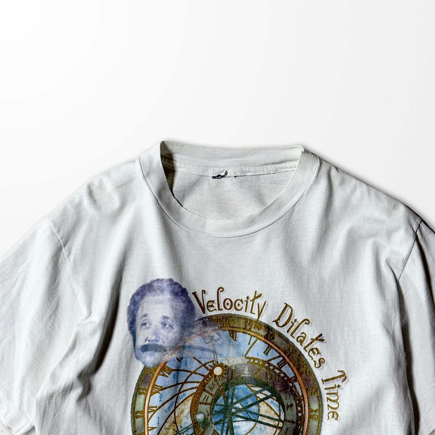 Einstein vintage T-shirt / science graphic / single stitch